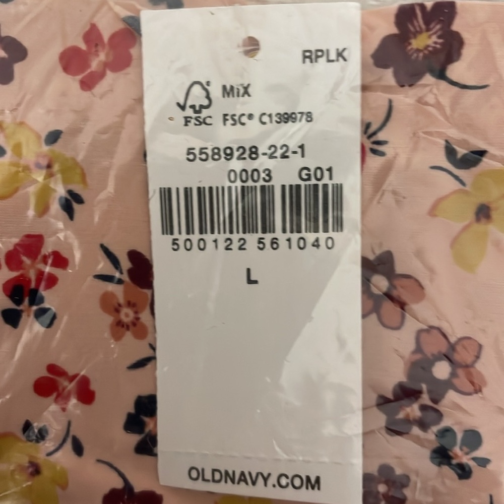 🆕 RESERVED PSH Old Navy Women’s High-Waisted No-Show Brief Underwear Pink Floral - Picture 11 of 15